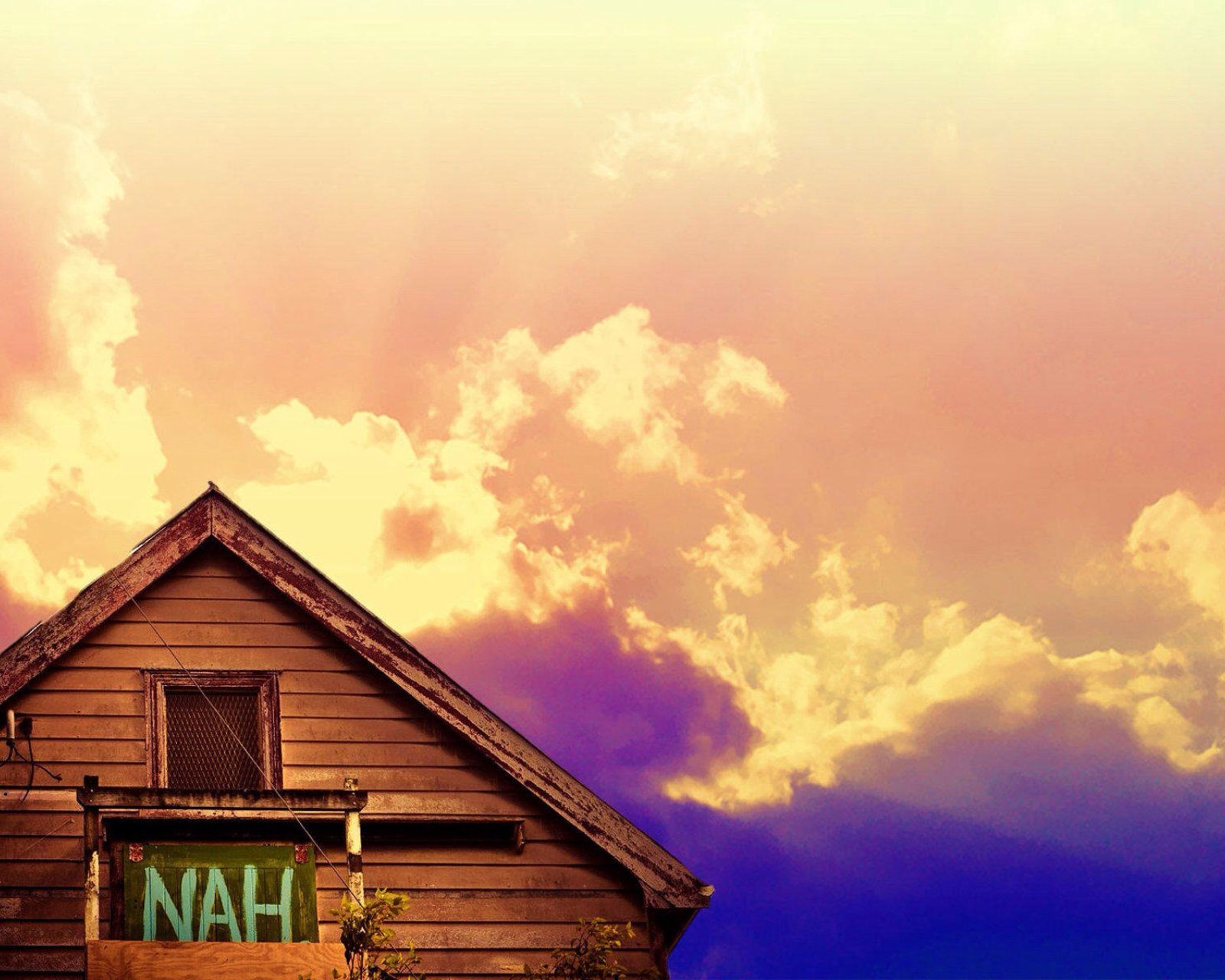 风景,自然,风光,房子,黄昏,蓝天,白云