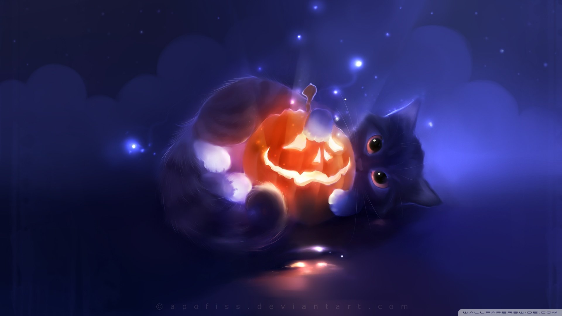 炫酷,特效,视觉艺术,设计,水彩,趣味猫