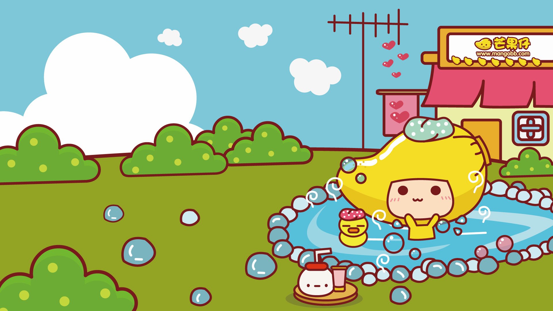 动漫,卡通,手绘,可爱,萌,芒果仔