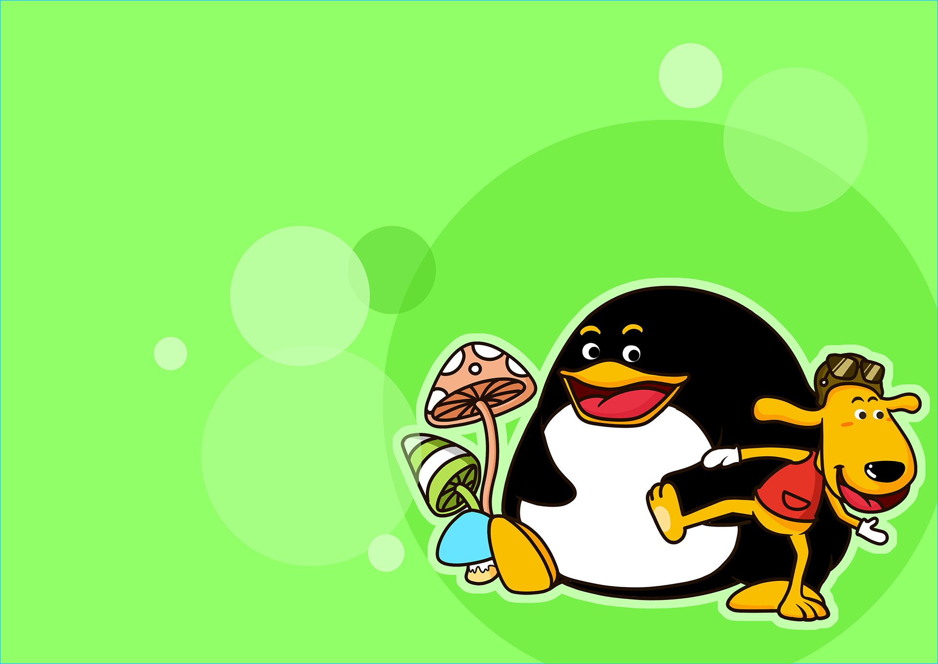 动漫卡通,小囧熊,手绘