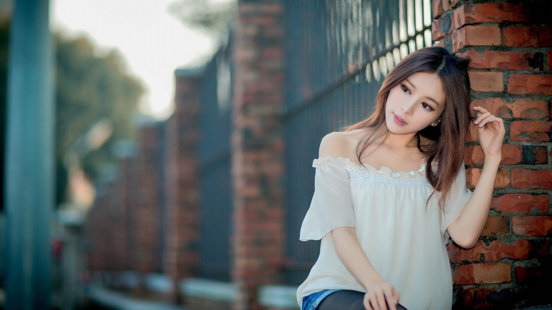 美女,清纯佳人,青春,温暖,安静,清新