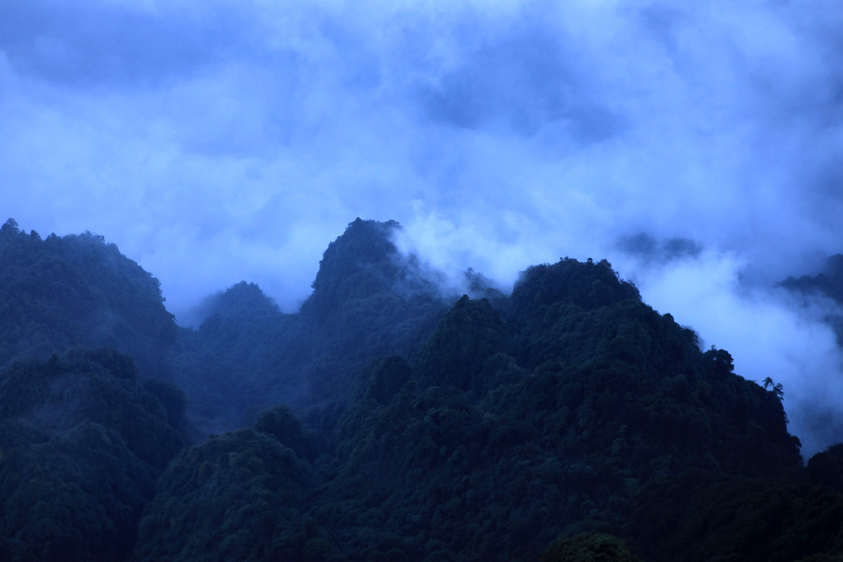 心静者高,风景,云雾,唯美,意境,古风