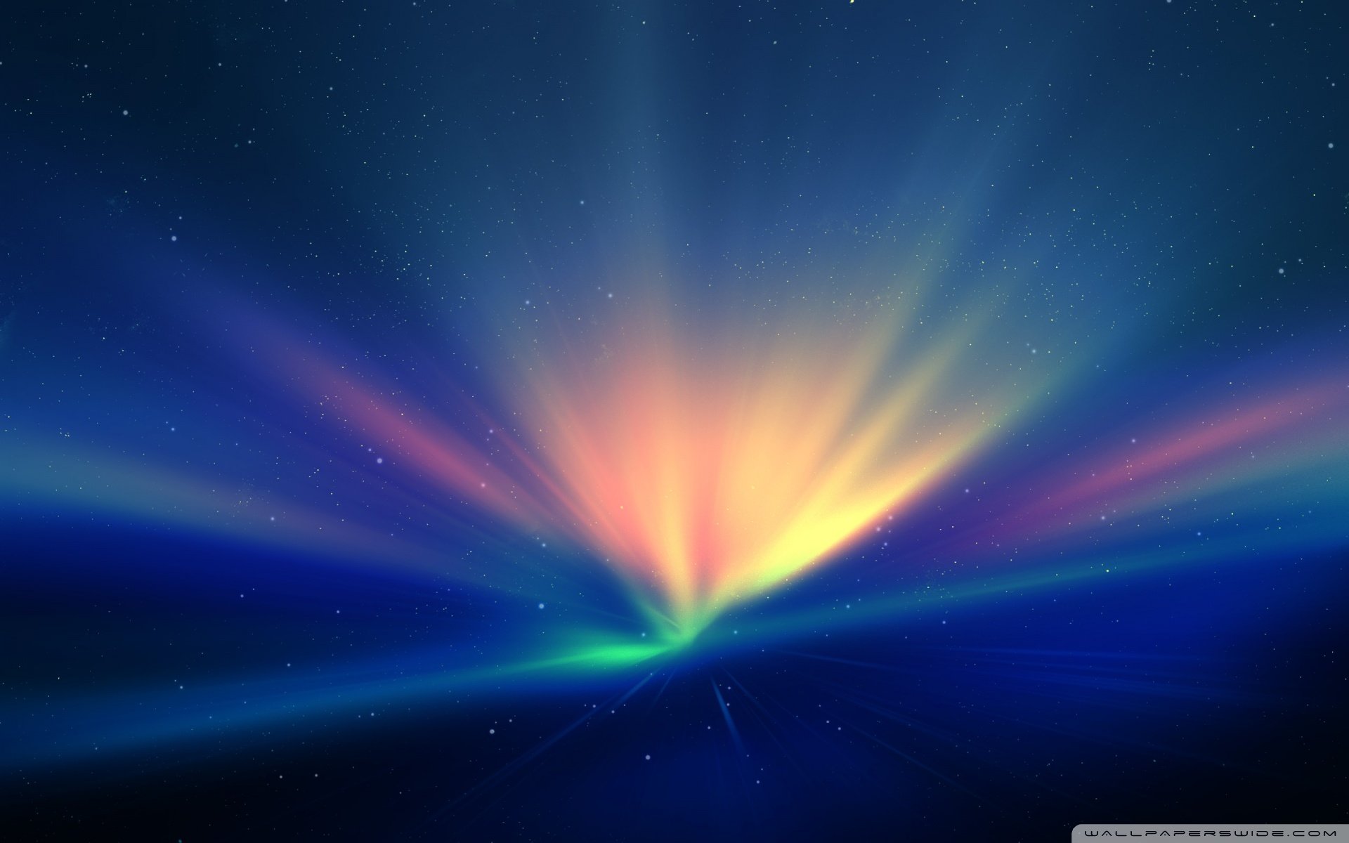 大自然,神奇,奇迹,极光,绚丽,意境,绿色,世界尽头的绚烂之美