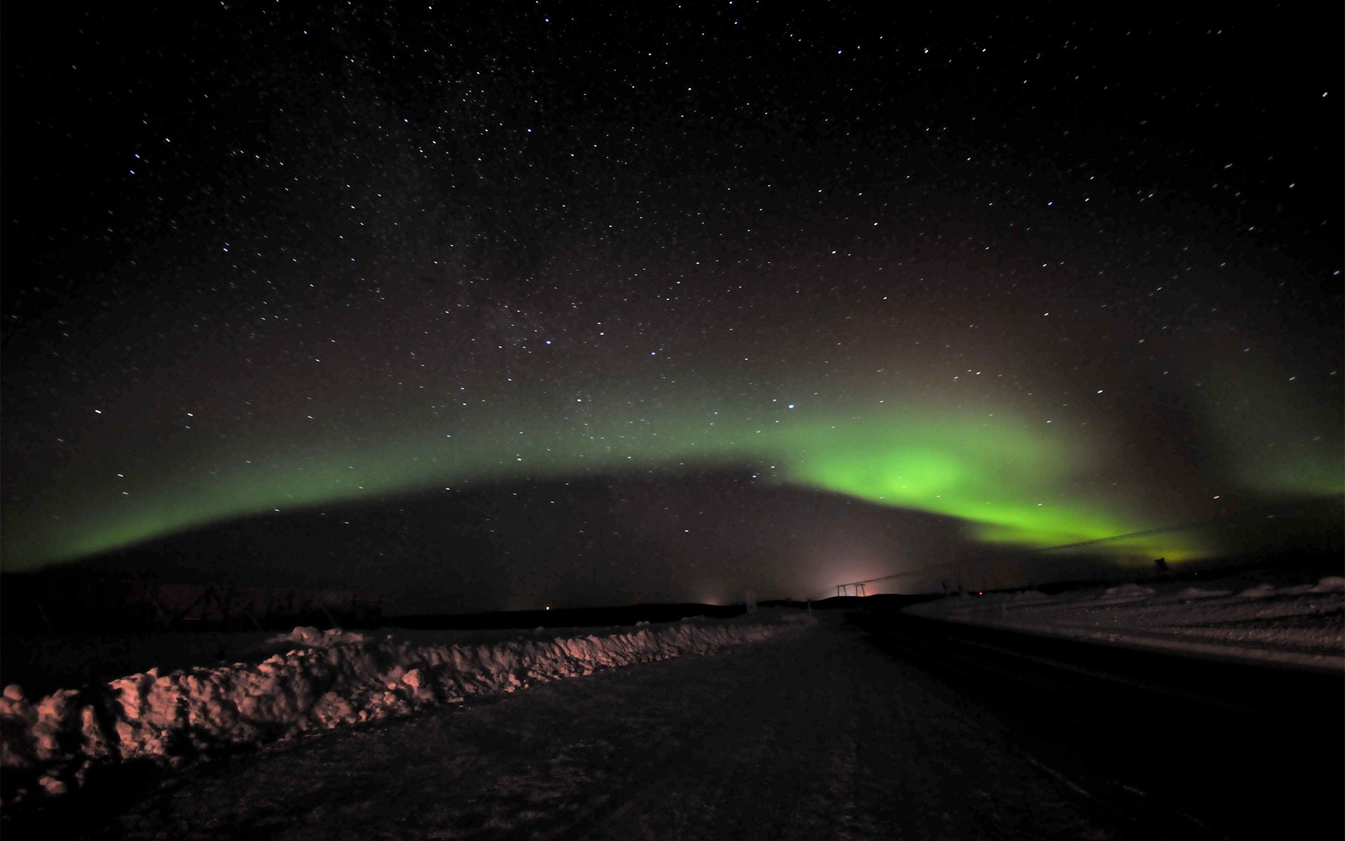 大自然,神奇,奇迹,极光,绚丽,意境,绿色,世界尽头的绚烂之美