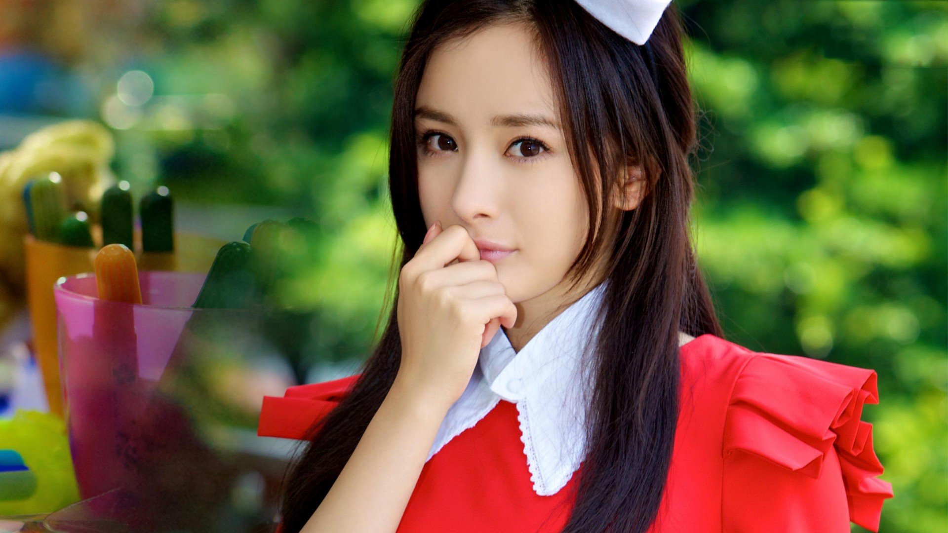 美女,清纯佳人,青春,温暖,安静,清新