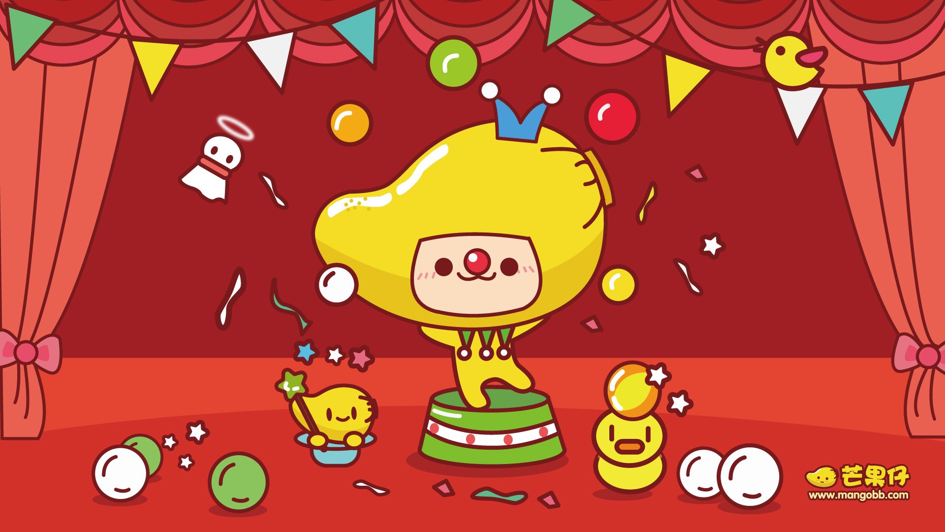 动漫,卡通,手绘,可爱,萌,芒果仔