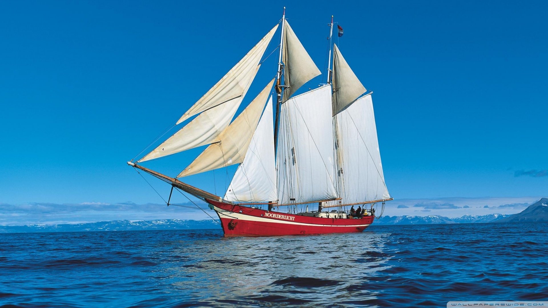 自然,风光,风景,船,帆,扬帆起航,远行,出发,大海,平静,安静