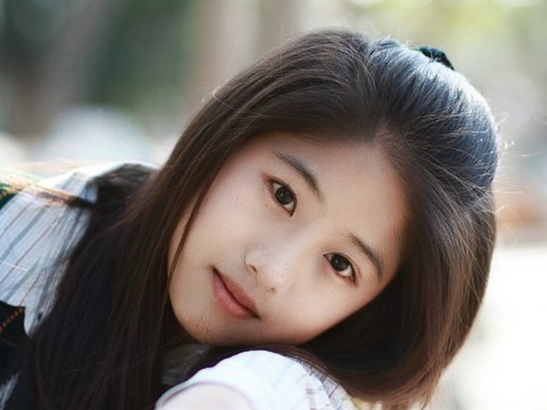 美女,清纯佳人,青春,温暖,安静,清新