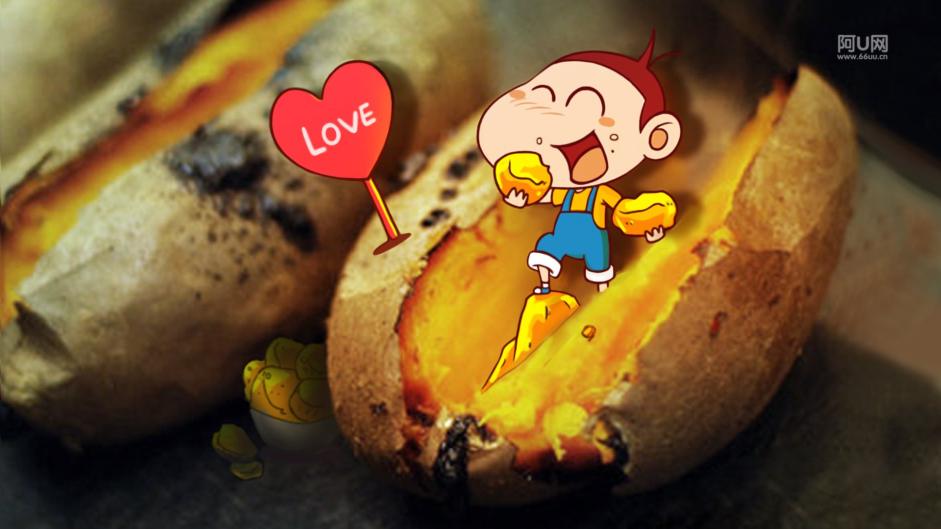 动漫卡通,手绘,阿U,阿U的旅行日记