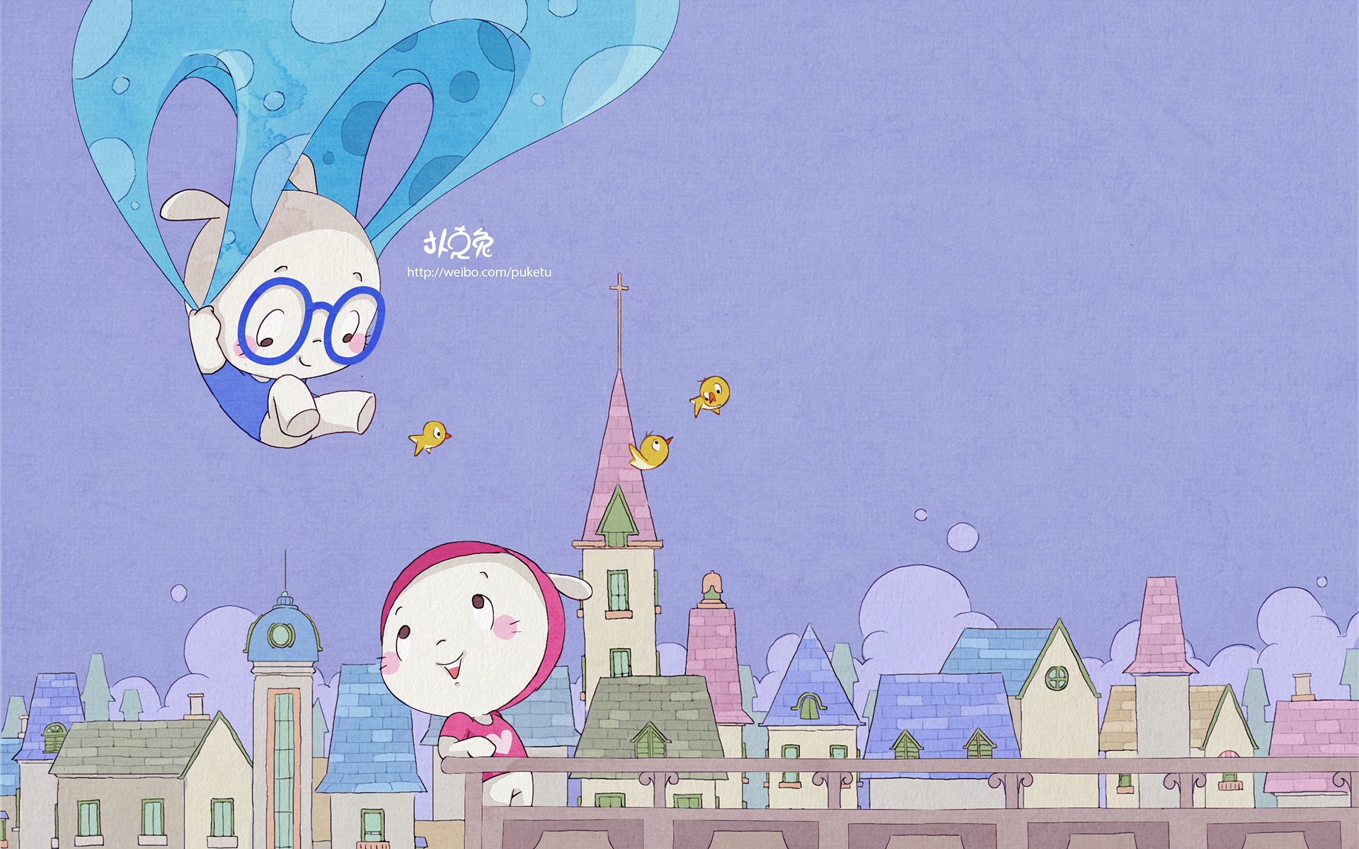 卡通,手绘,扑克兔