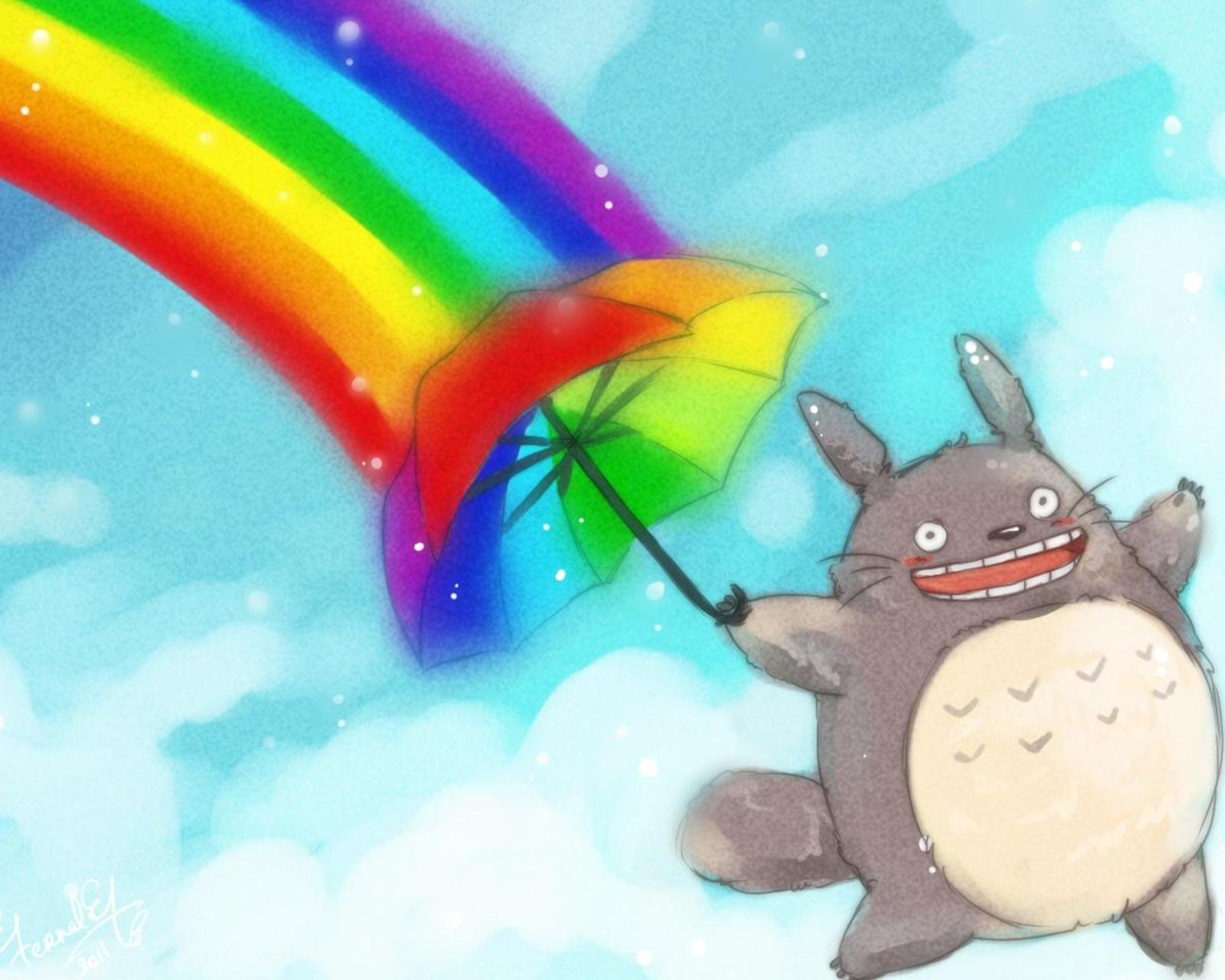 动漫,手绘,龙猫