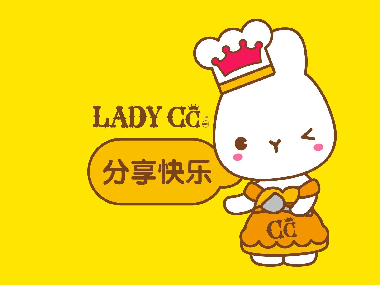 手绘,卡通,兔子,LADY,CC,公主茜茜