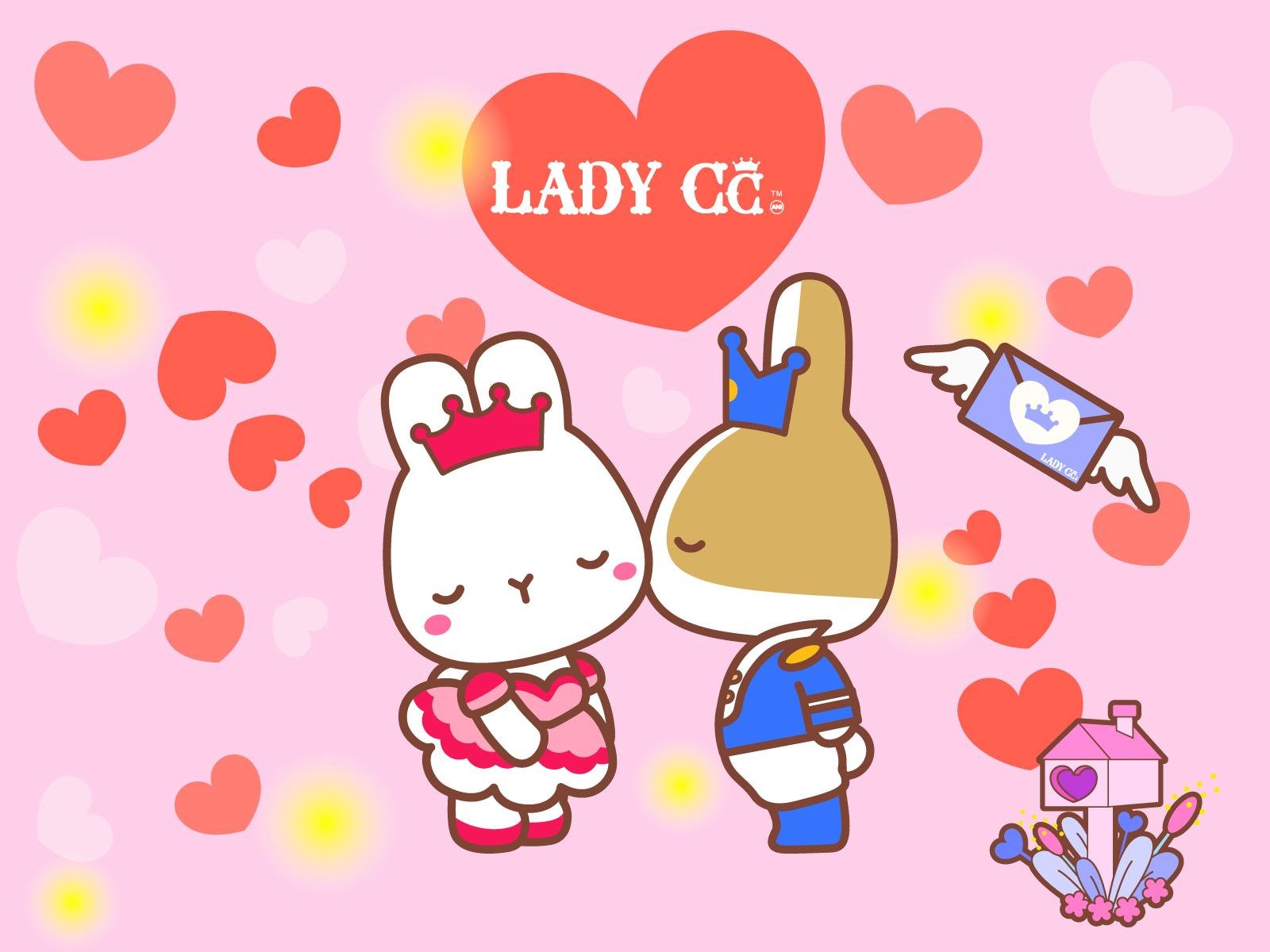 手绘,卡通,兔子,LADY,CC,公主茜茜