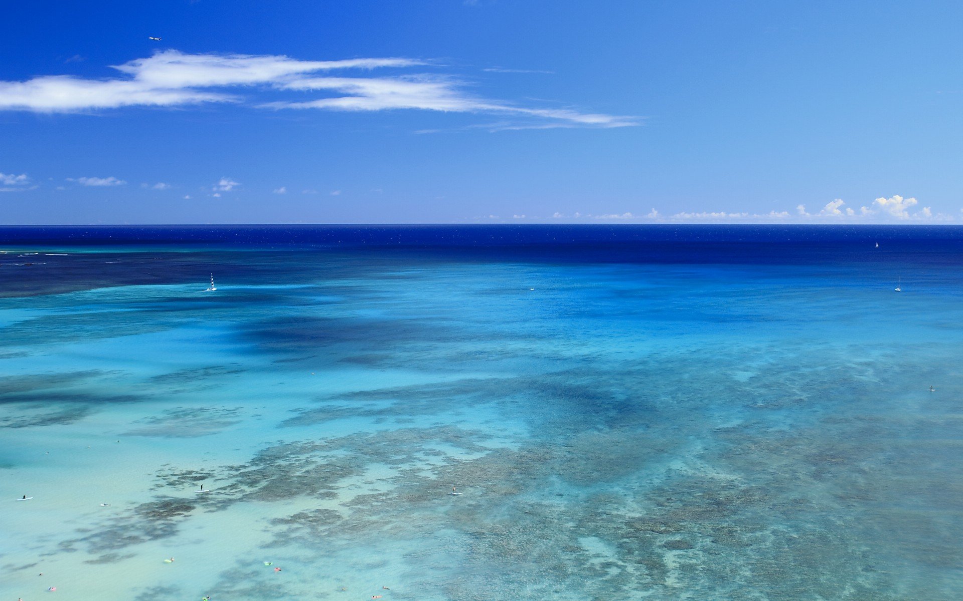 自然风光,绿色,清新,唯美,意境,炎炎夏日,旅游胜地,风景,海洋天堂,大海