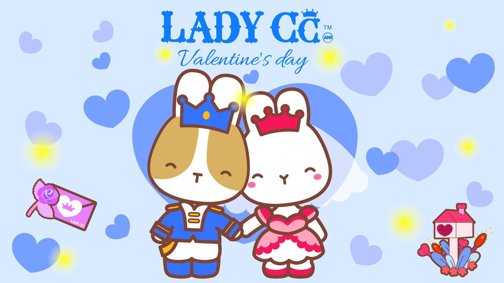 手绘,卡通,兔子,LADY,CC,公主茜茜