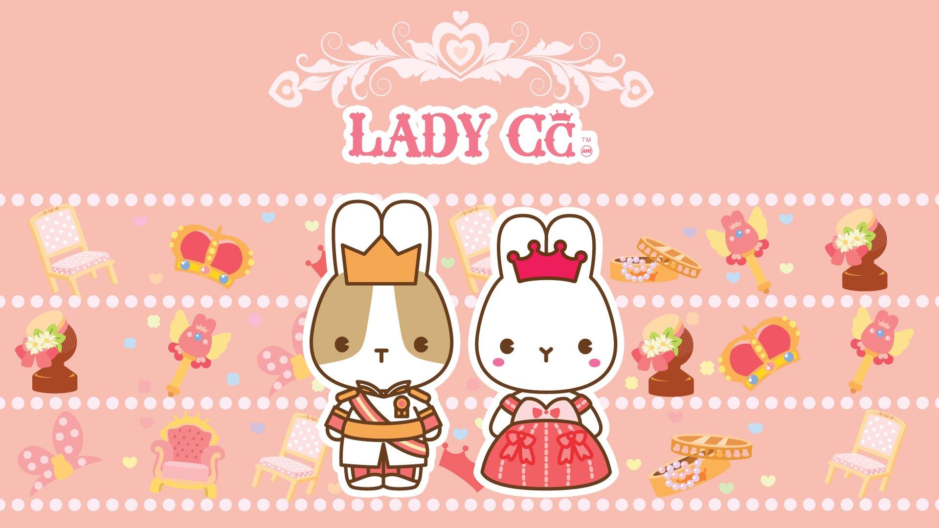 手绘,卡通,兔子,LADY,CC,公主茜茜