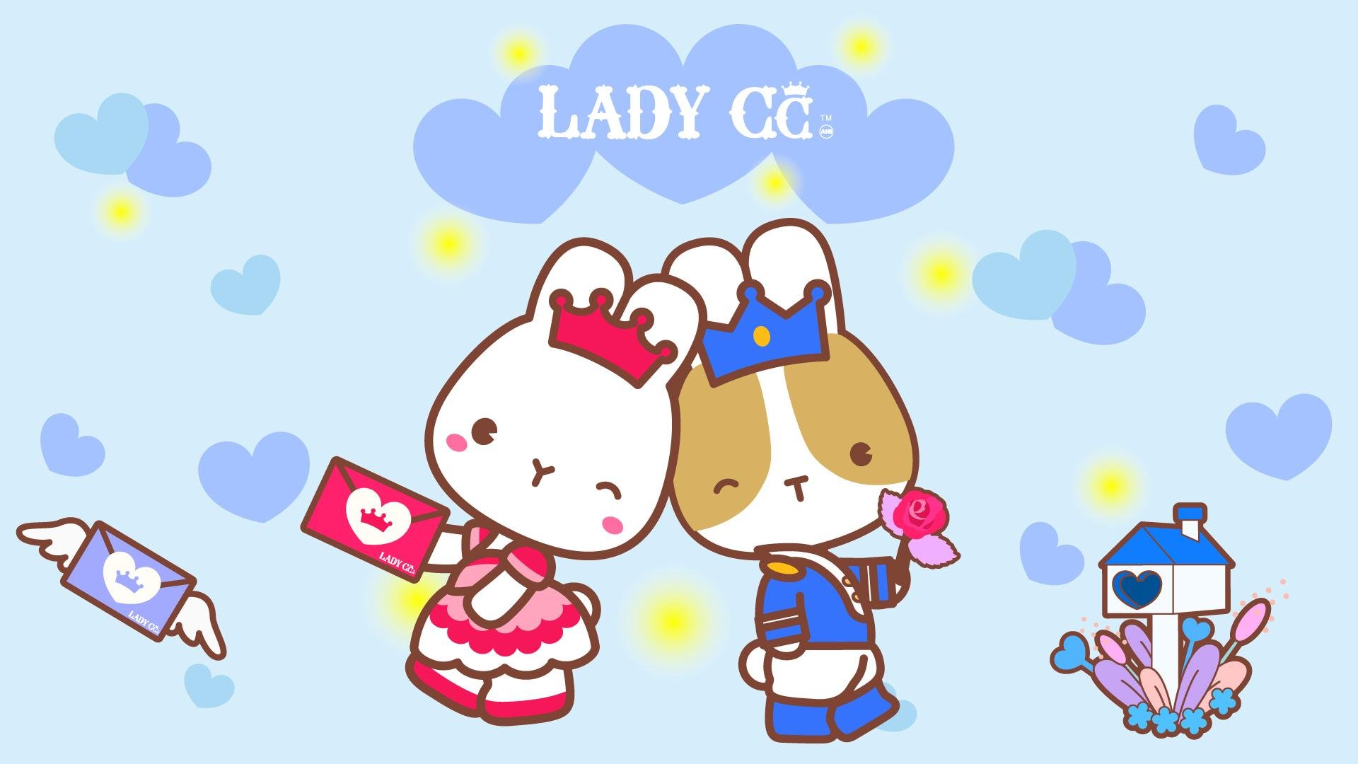 手绘,卡通,兔子,LADY,CC,公主茜茜