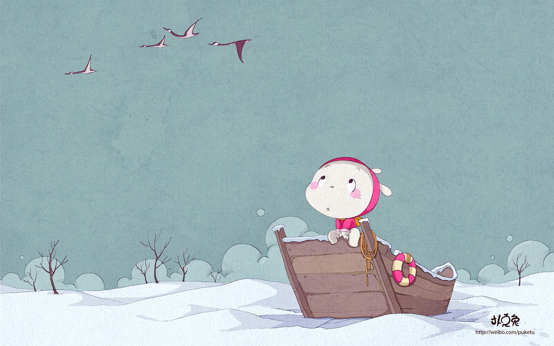 卡通,手绘,扑克兔