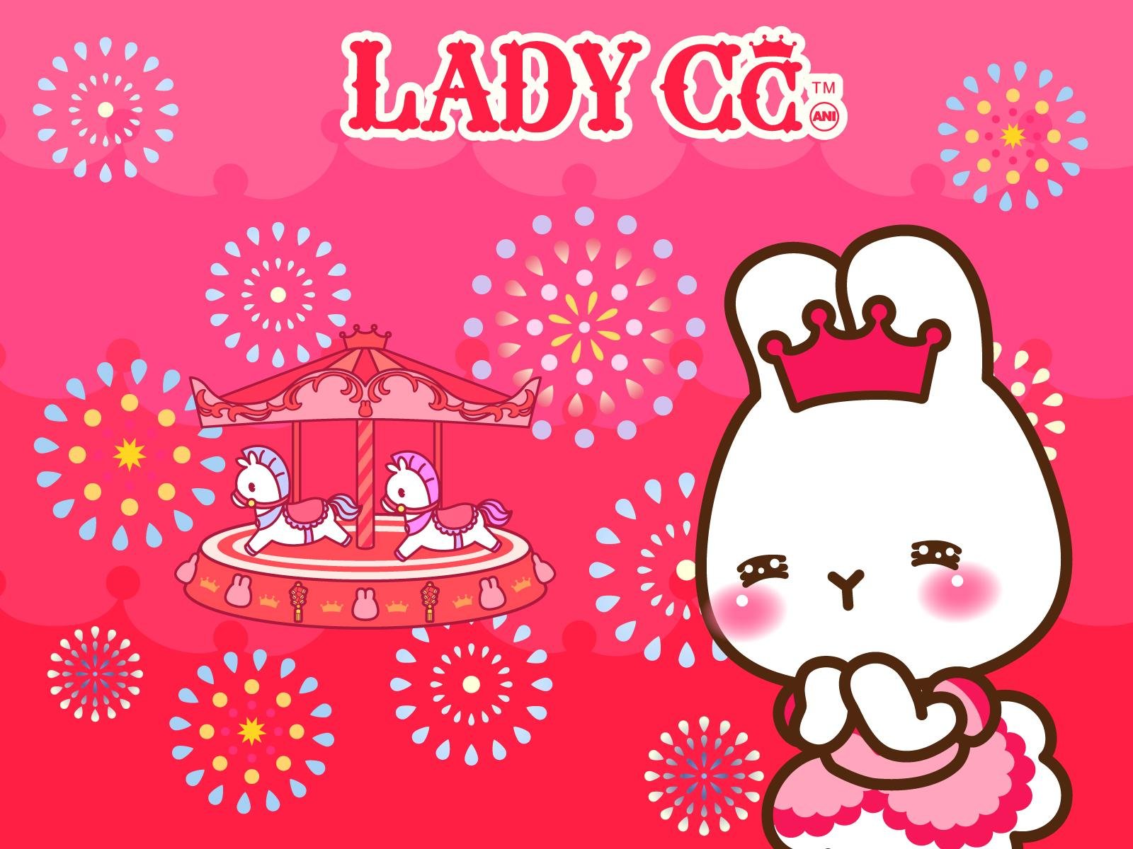 手绘,卡通,兔子,LADY,CC,公主茜茜