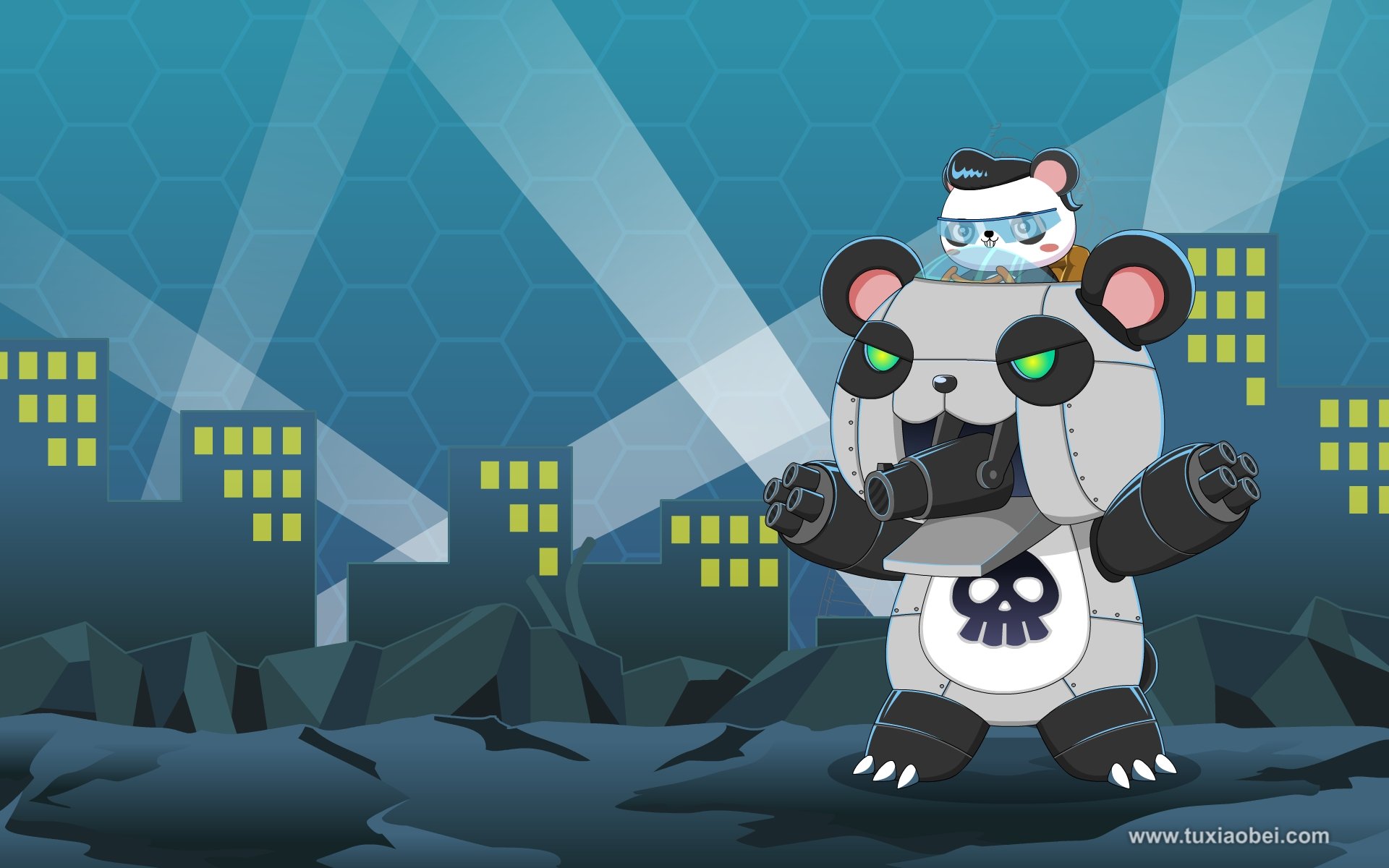 动漫,手绘,兔小贝