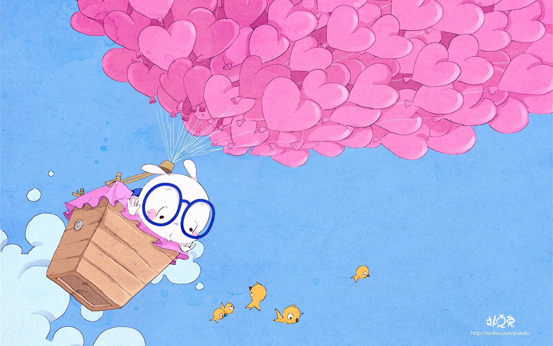 卡通,手绘,扑克兔