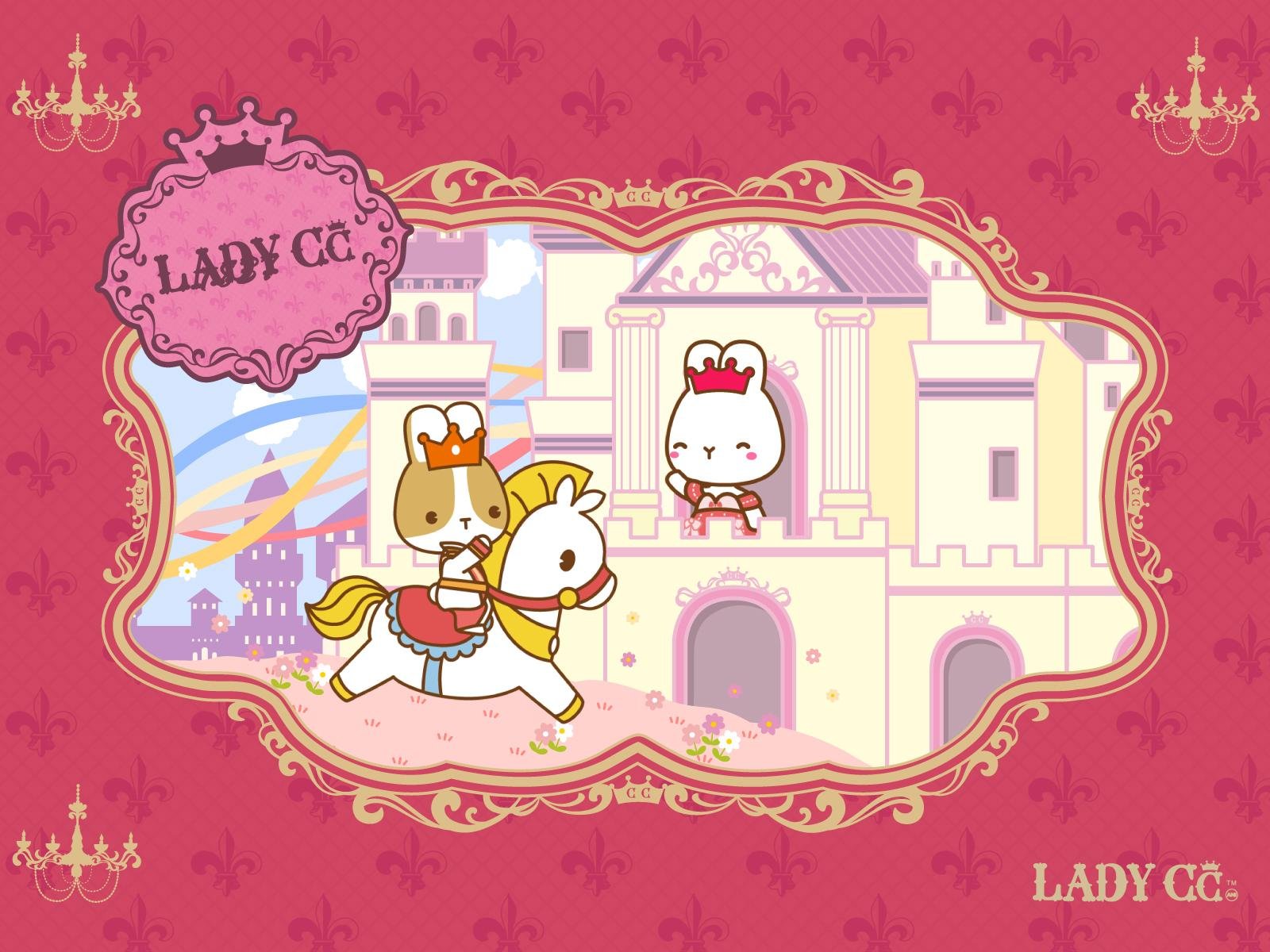 手绘,卡通,兔子,LADY,CC,公主茜茜