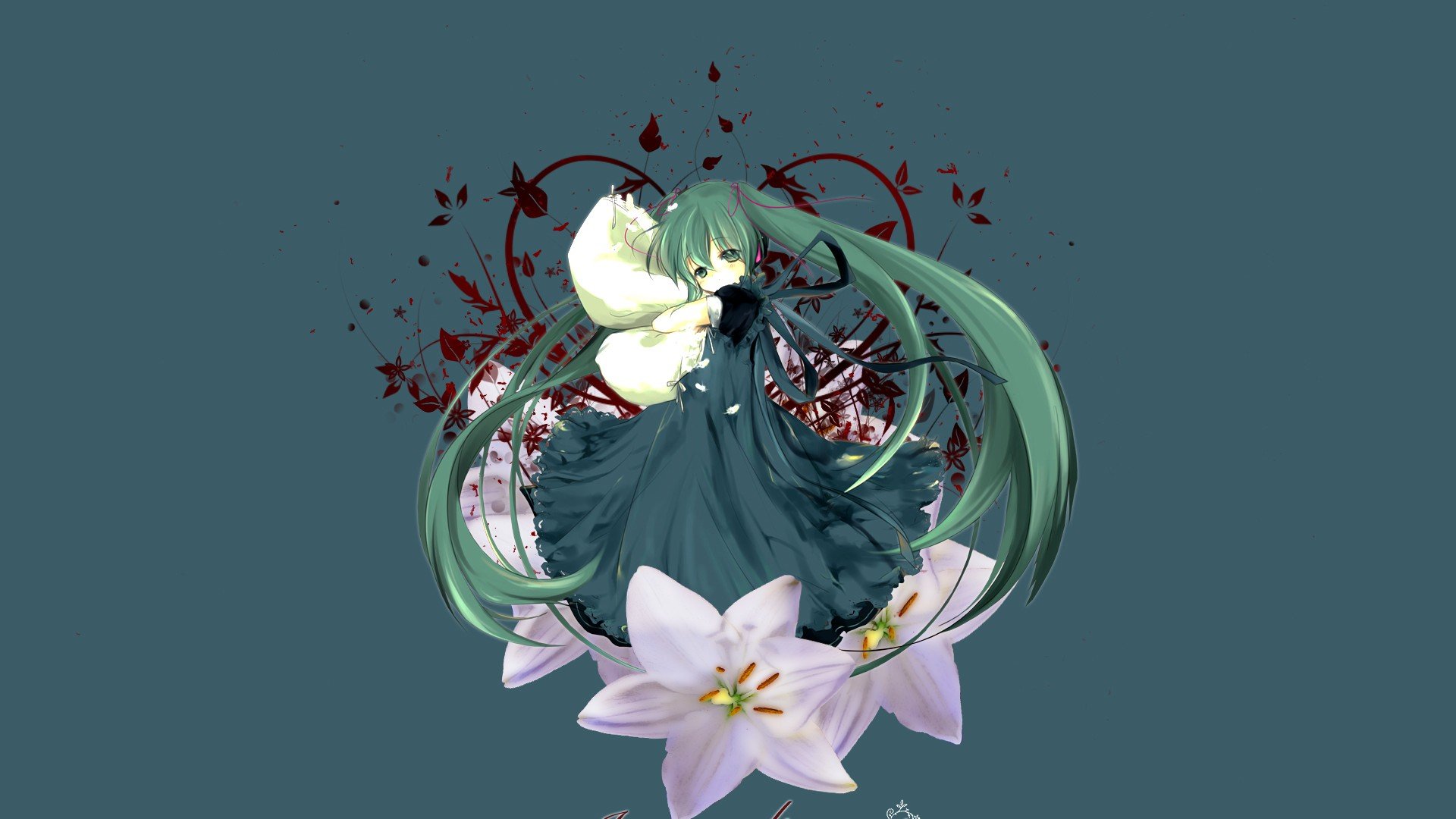 动漫,手绘,初音未来