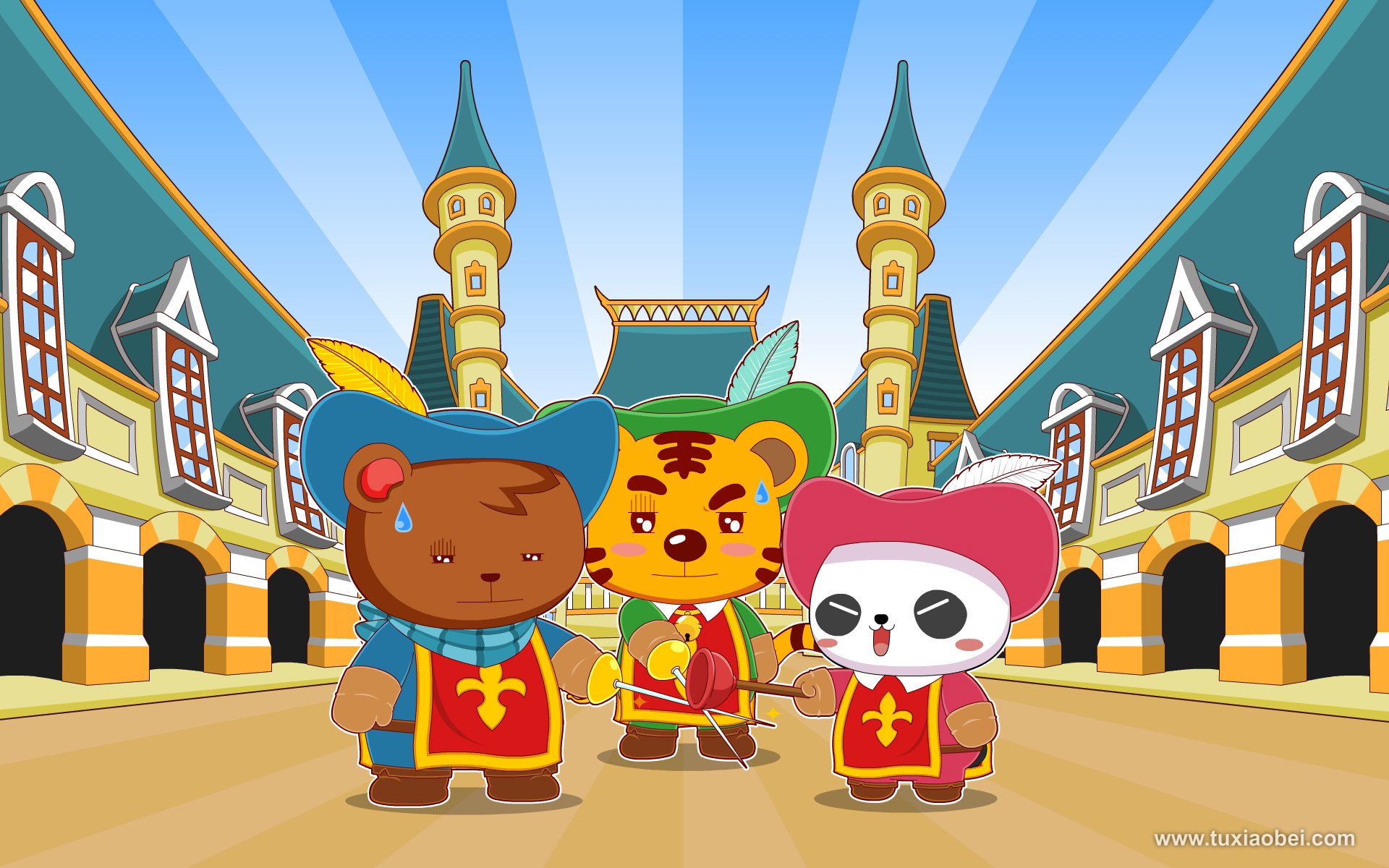 动漫,手绘,兔小贝