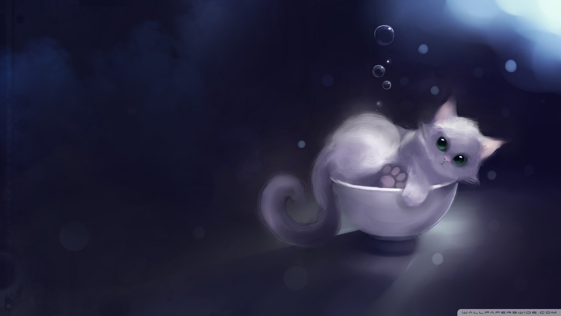 炫酷,特效,视觉艺术,设计,水彩,趣味猫