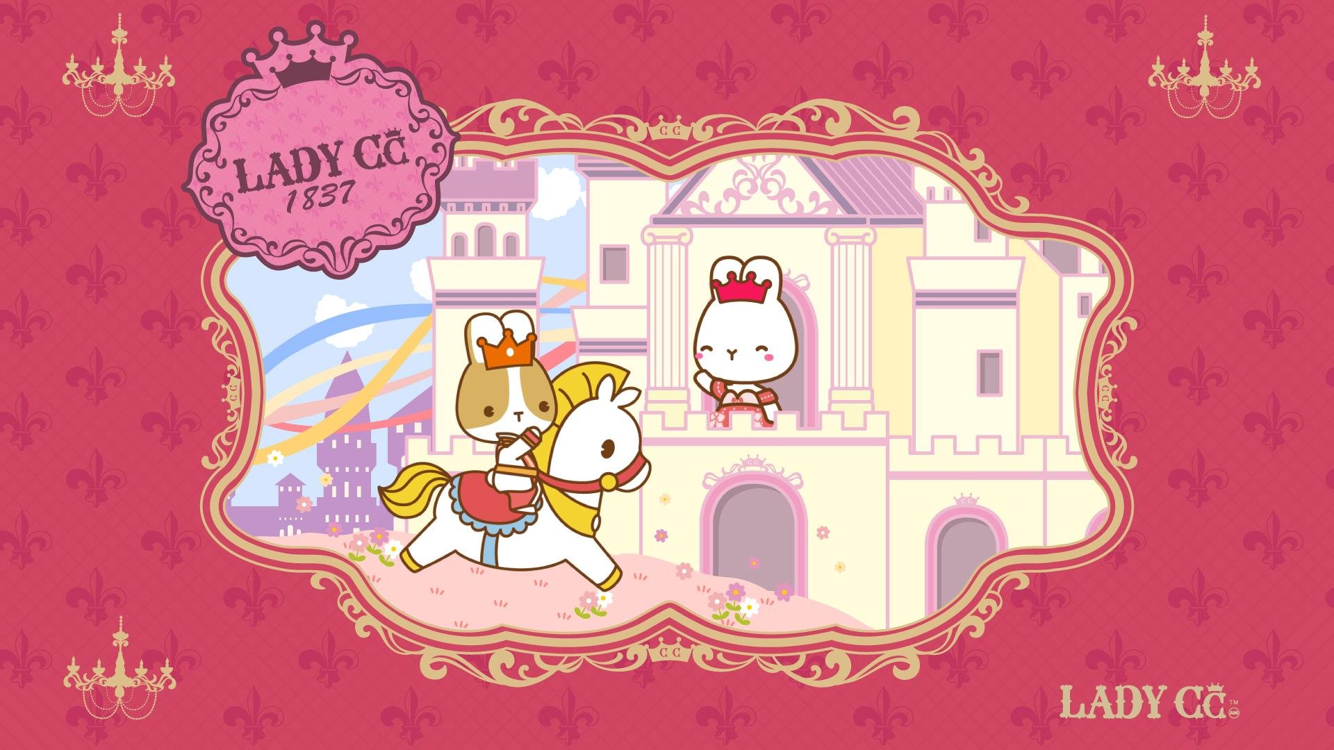 手绘,卡通,兔子,LADY,CC,公主茜茜