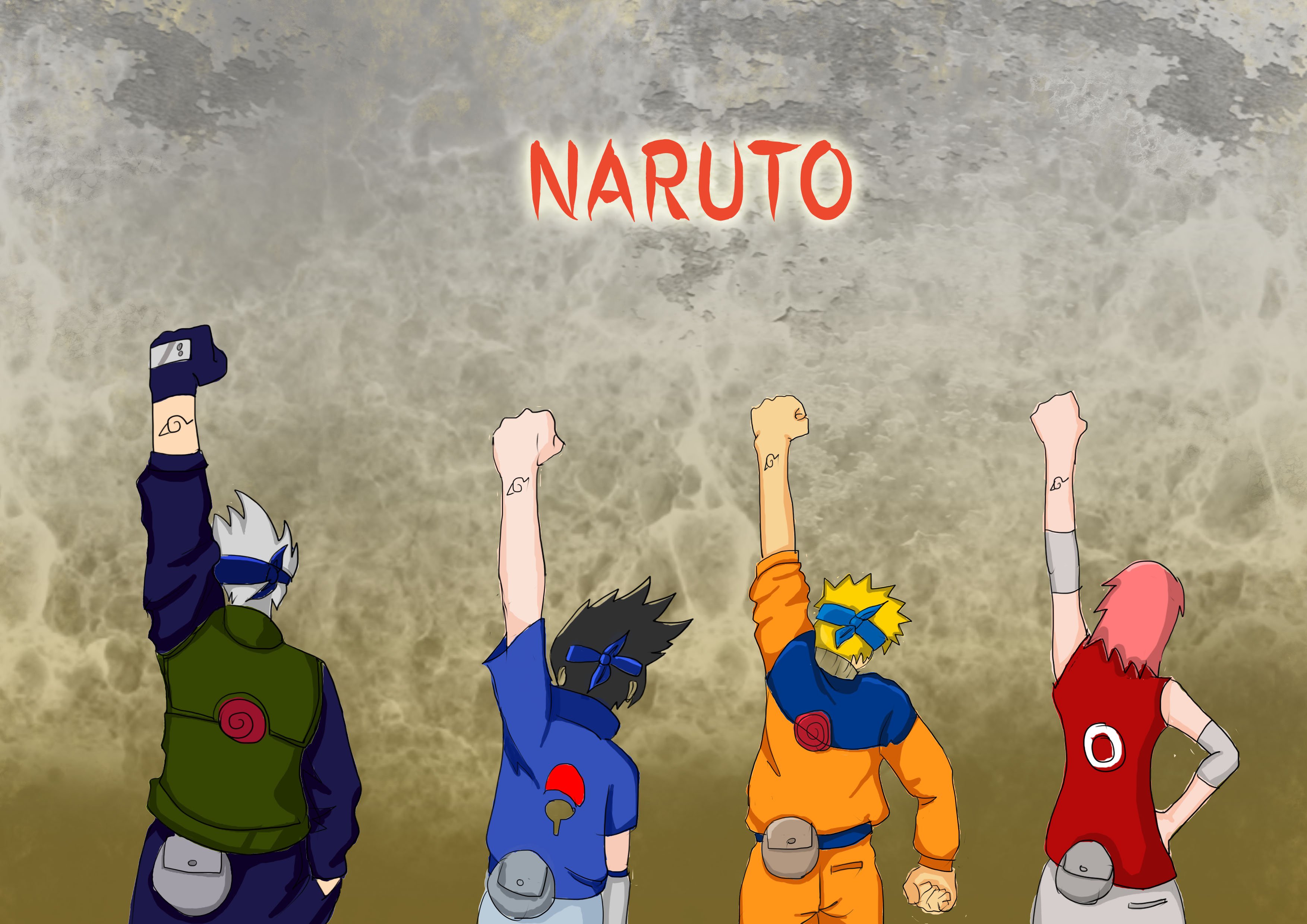 动漫,卡通,手绘,火影忍者