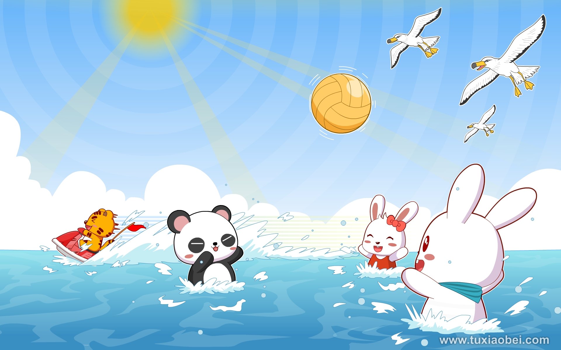 动漫,手绘,兔小贝