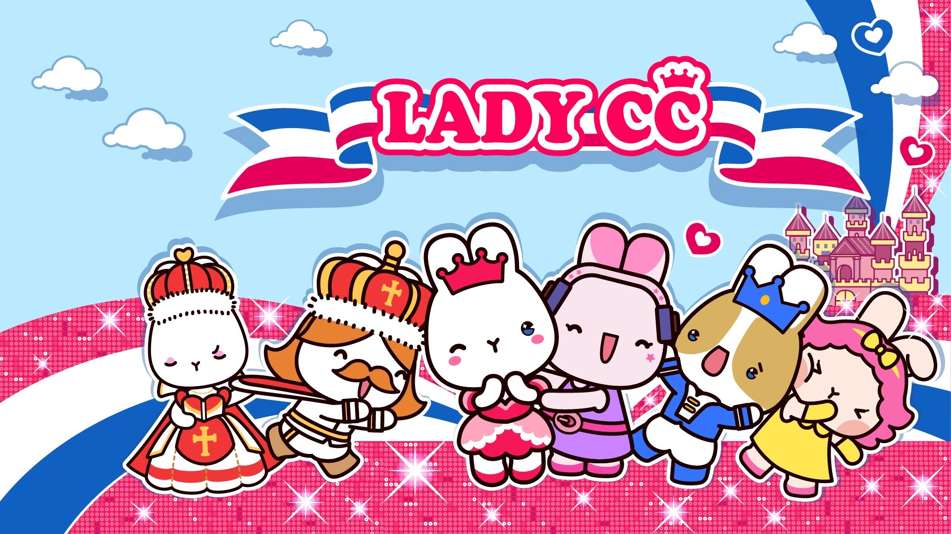 手绘,卡通,兔子,LADY,CC,公主茜茜