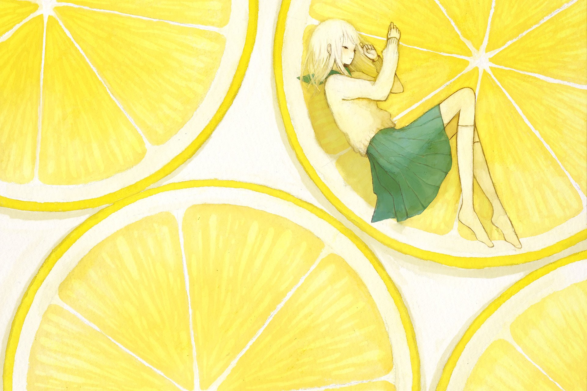 动漫,手绘,可爱,女孩