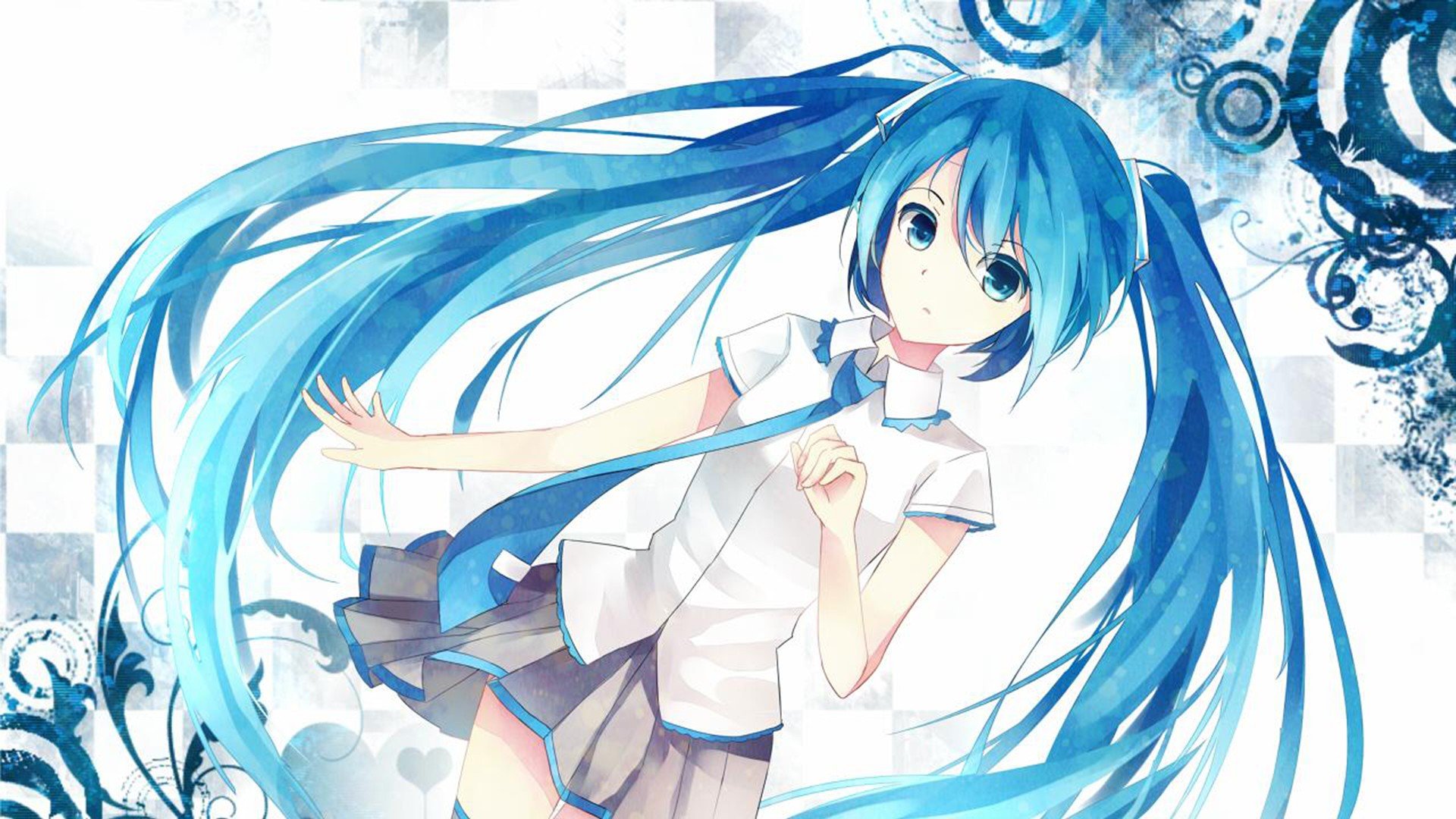 动漫,手绘,初音未来