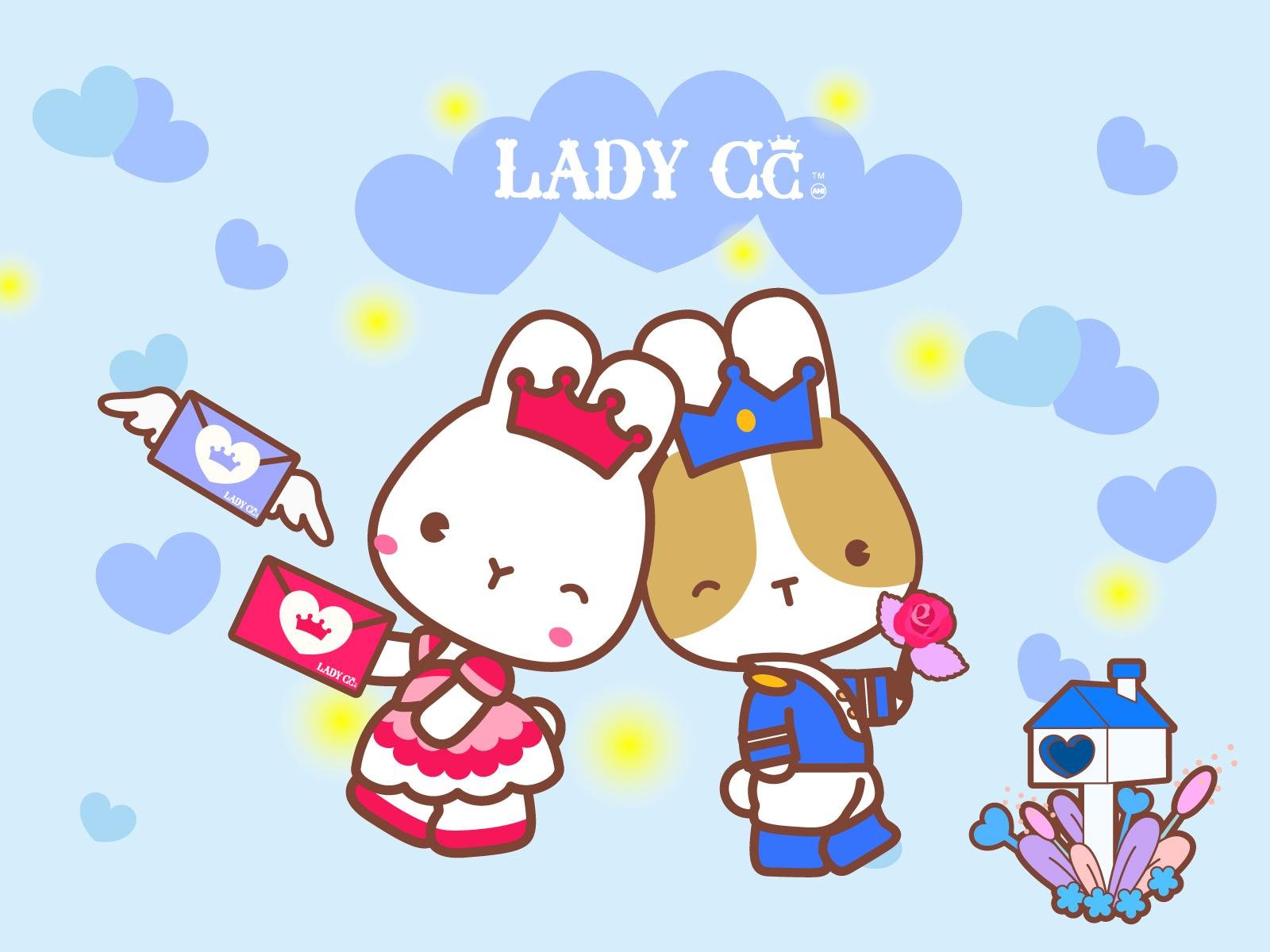 手绘,卡通,兔子,LADY,CC,公主茜茜