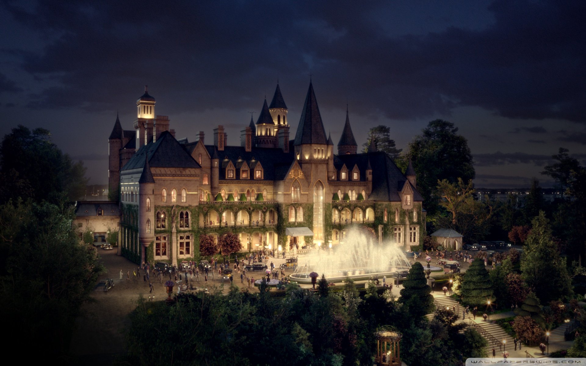 风光,风景,城市夜景,灯火阑珊,建筑,夜晚,晚上