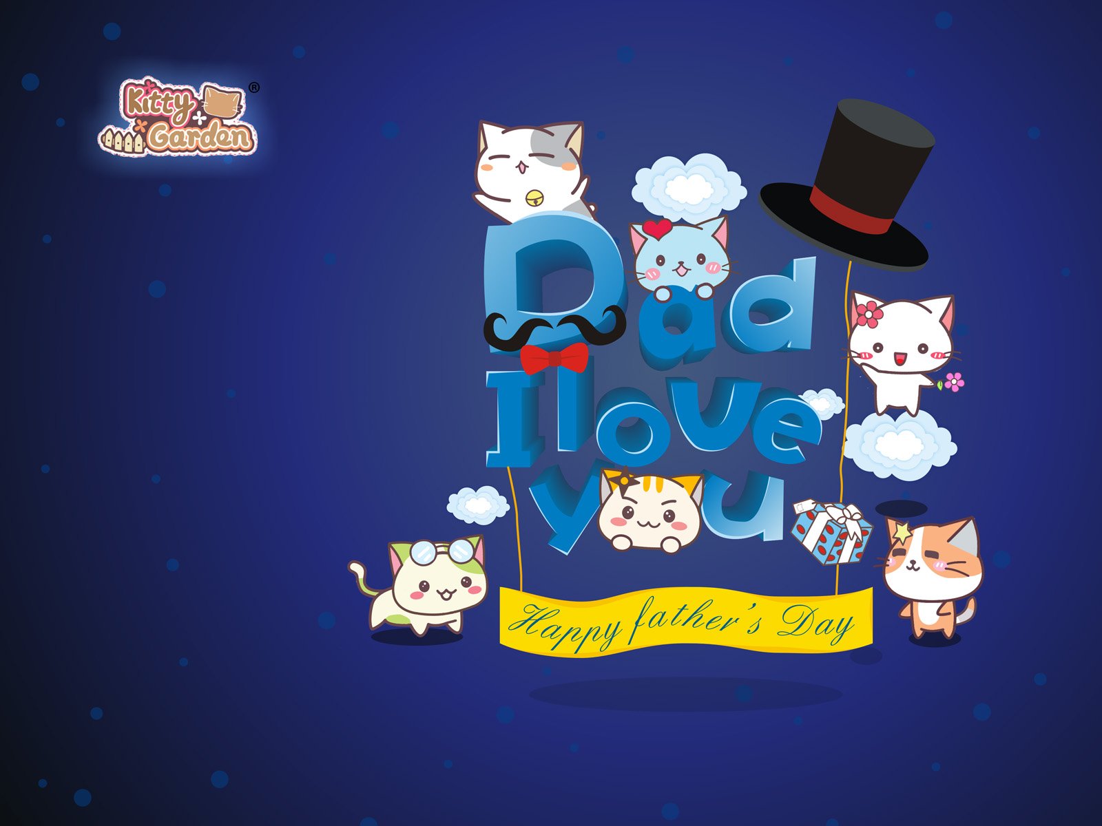 卡通,手绘,可爱,猫咪,KG猫咪乐园,Kitty,Garden,猫咪乐园