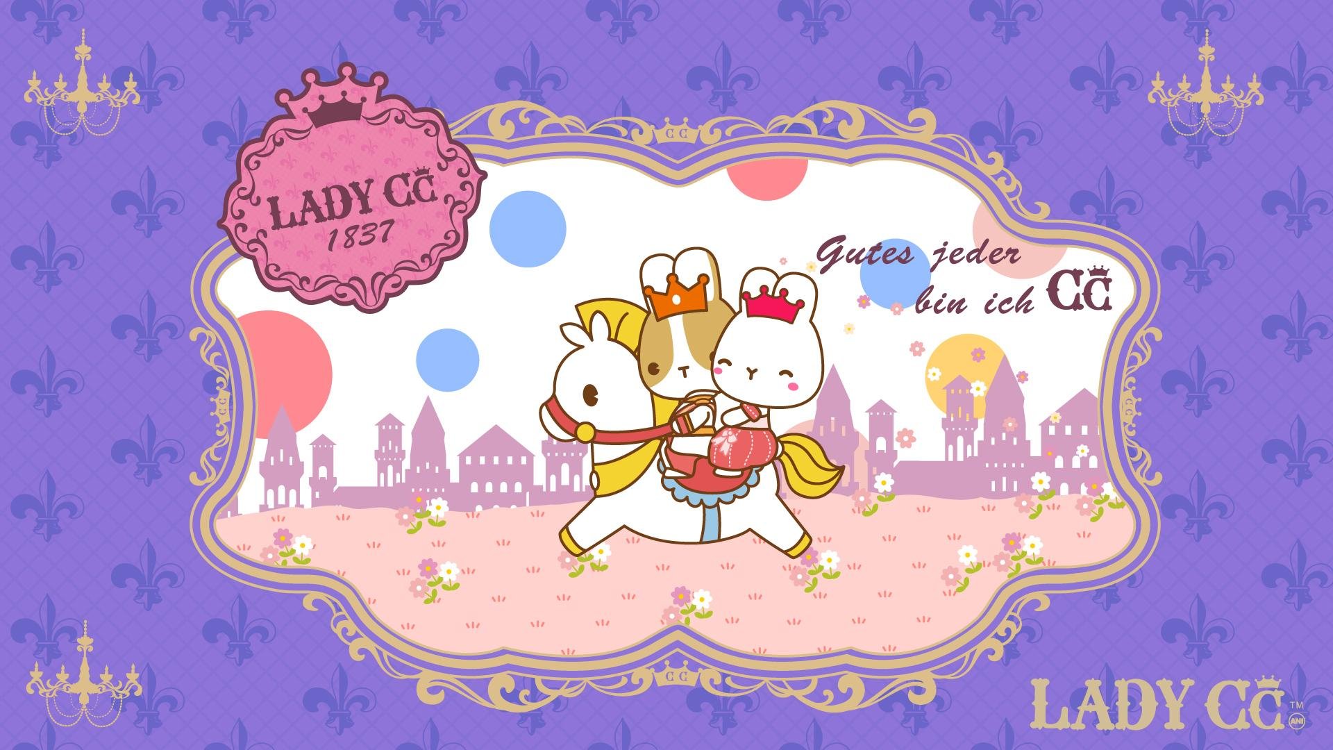 手绘,卡通,兔子,LADY,CC,公主茜茜