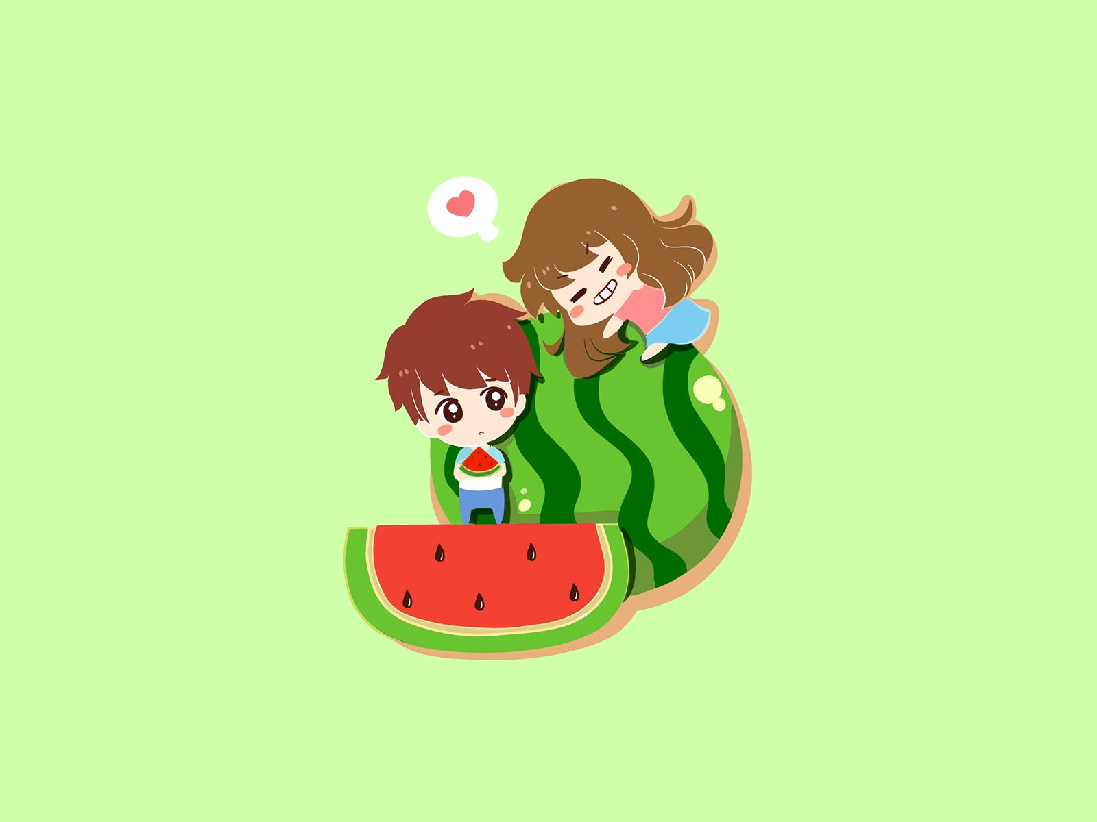 伟大的安妮,手绘,卡通,可爱,萌,妮玛