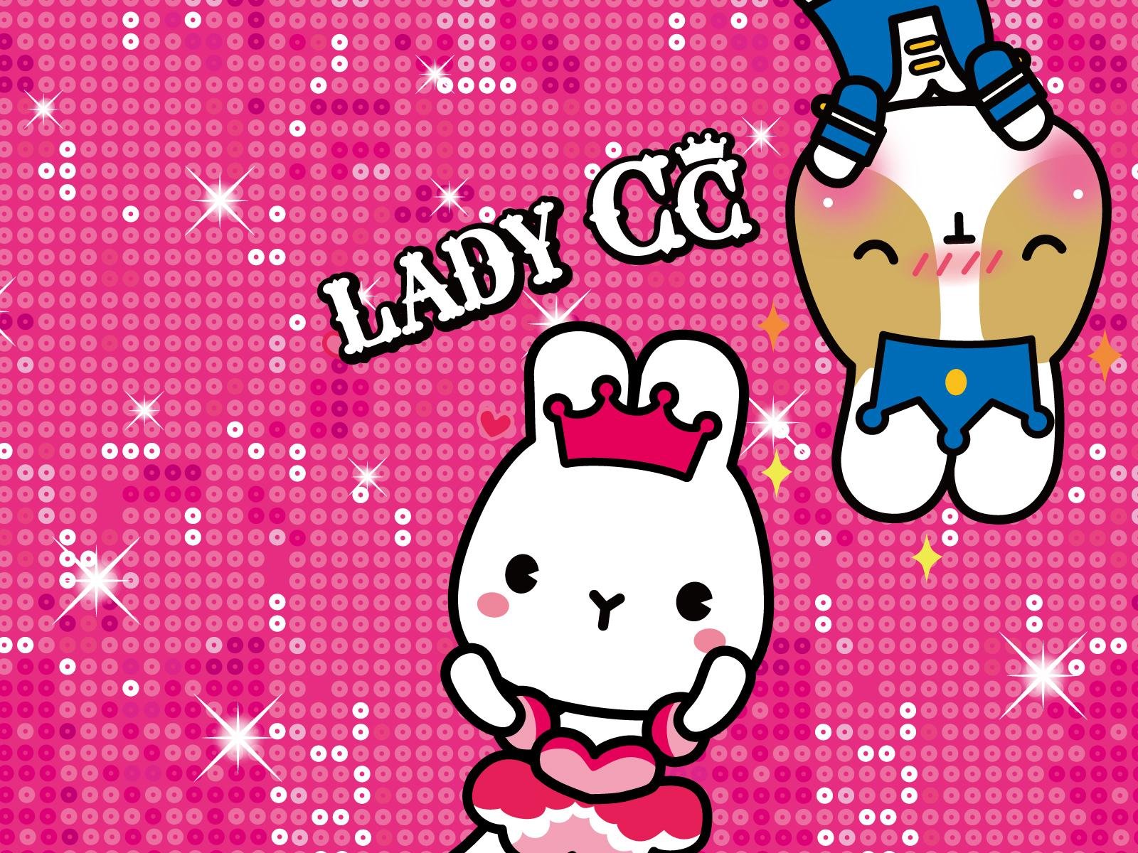 手绘,卡通,兔子,LADY,CC,公主茜茜