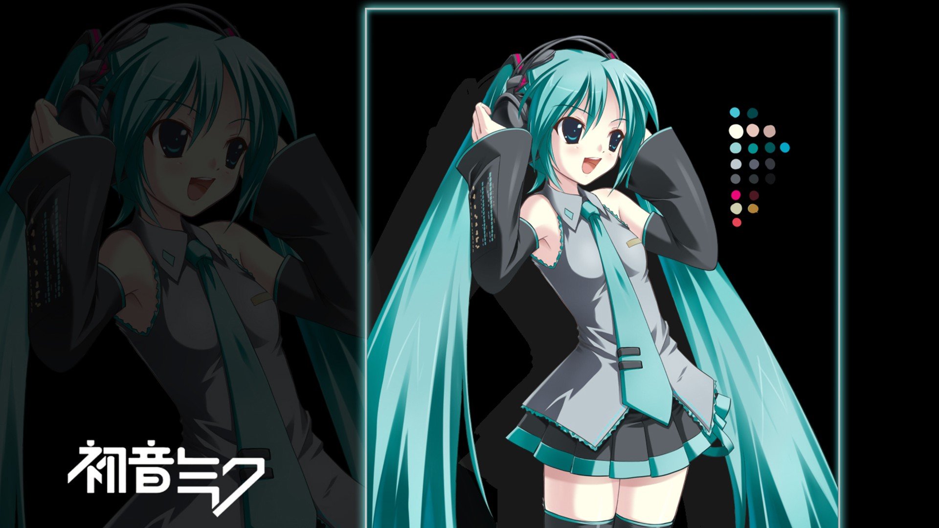 动漫,手绘,初音未来