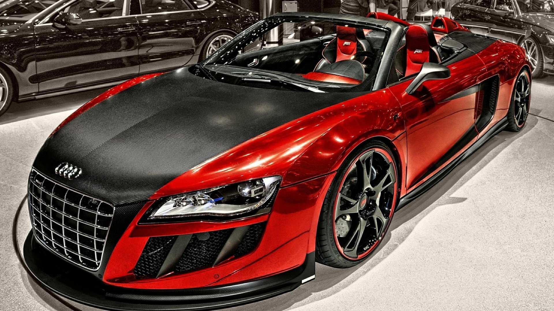 汽车,名车,红色