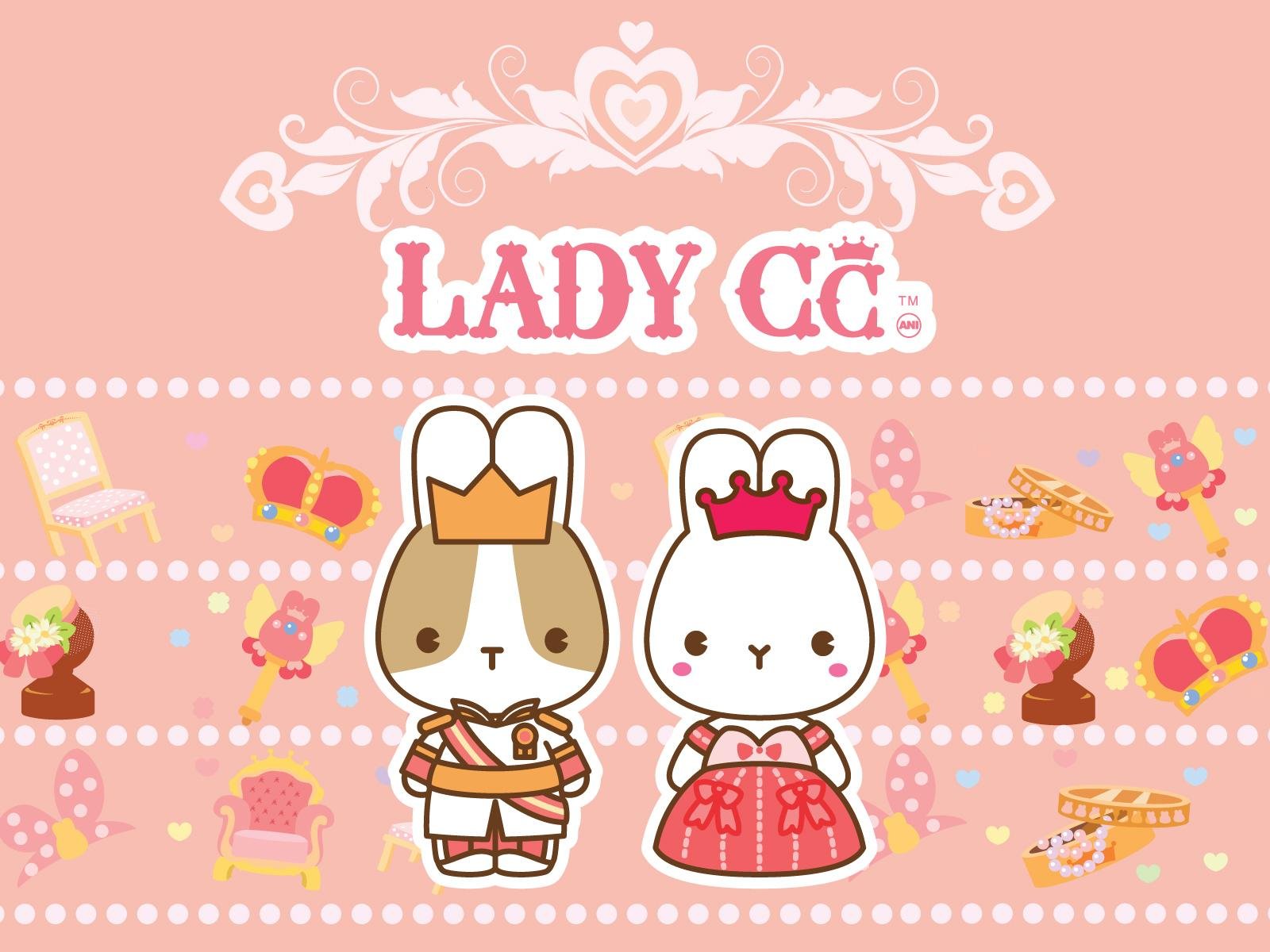 手绘,卡通,兔子,LADY,CC,公主茜茜