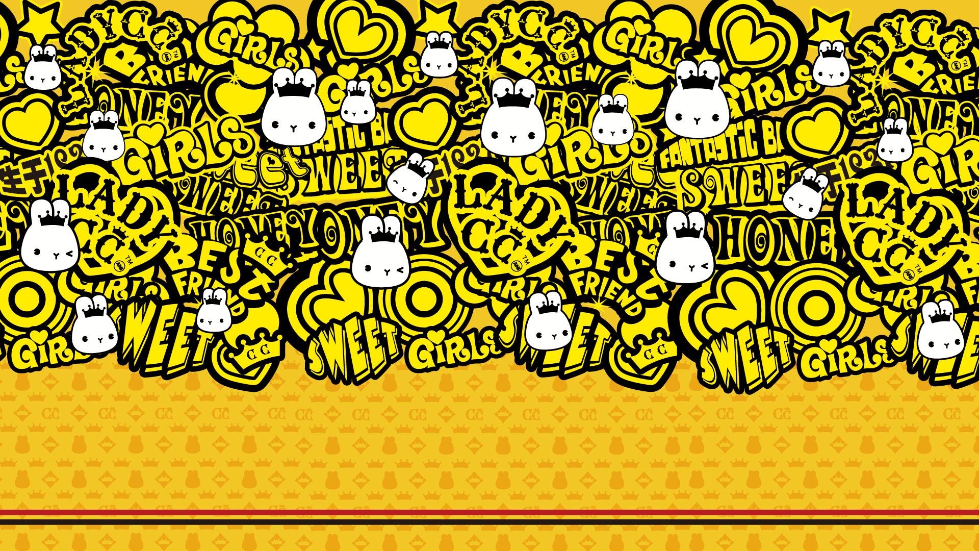 手绘,卡通,兔子,LADY,CC,公主茜茜