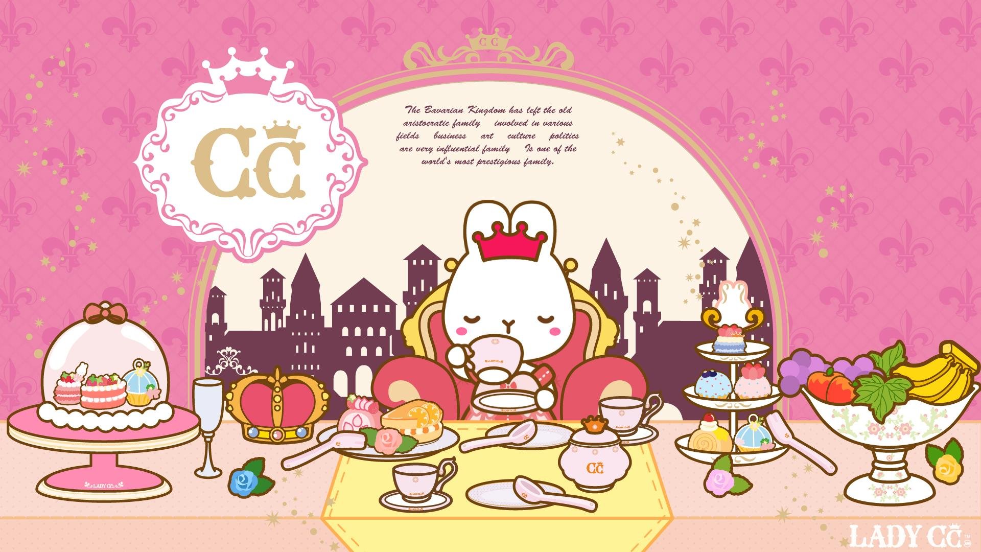 手绘,卡通,兔子,LADY,CC,公主茜茜