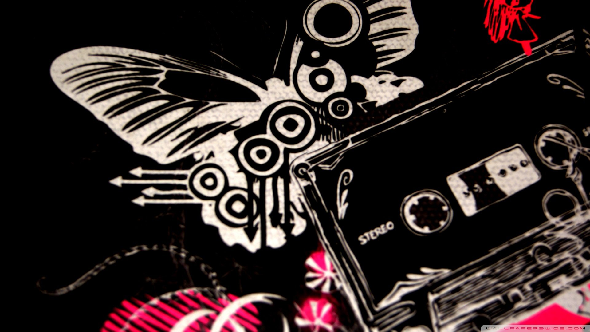 炫酷,简约,手绘