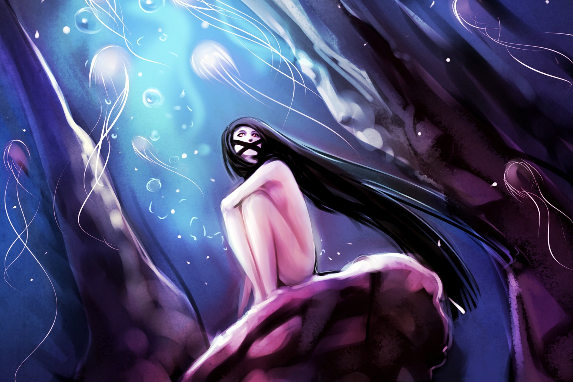 动漫,手绘,可爱,女孩