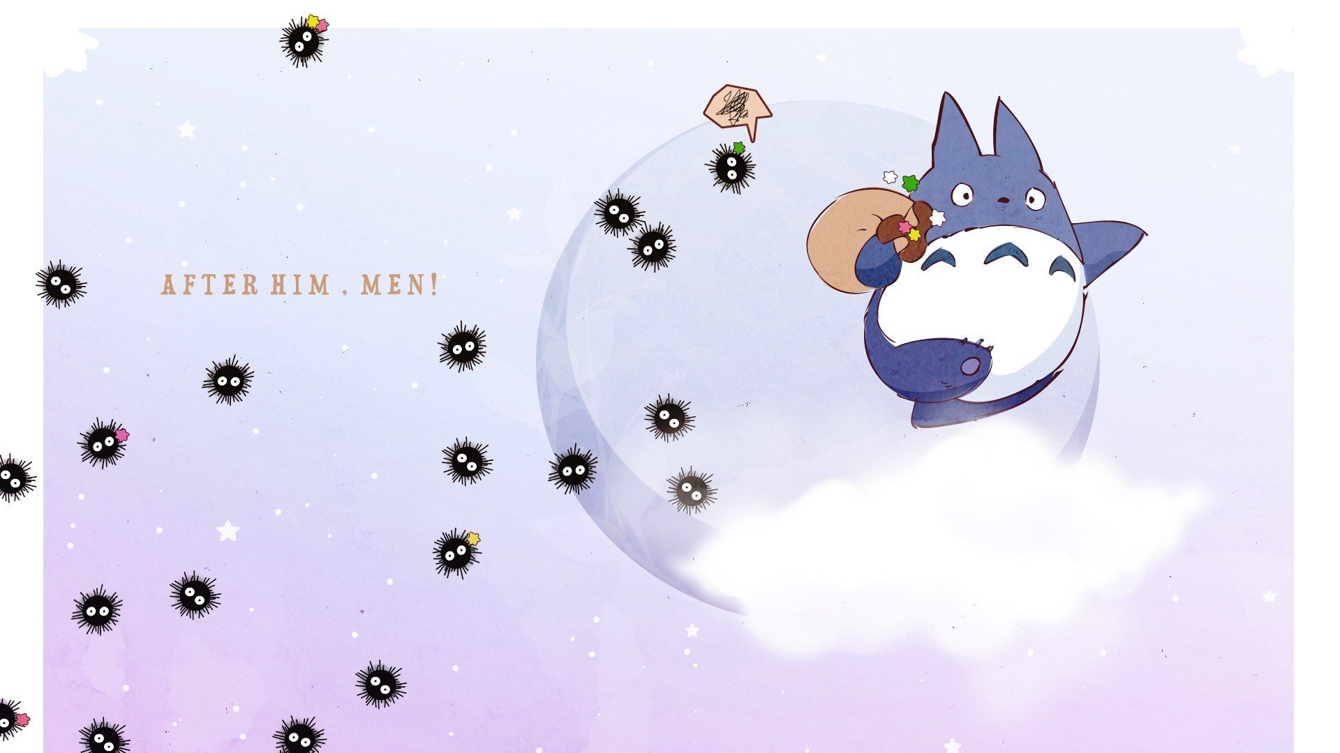 动漫,手绘,龙猫