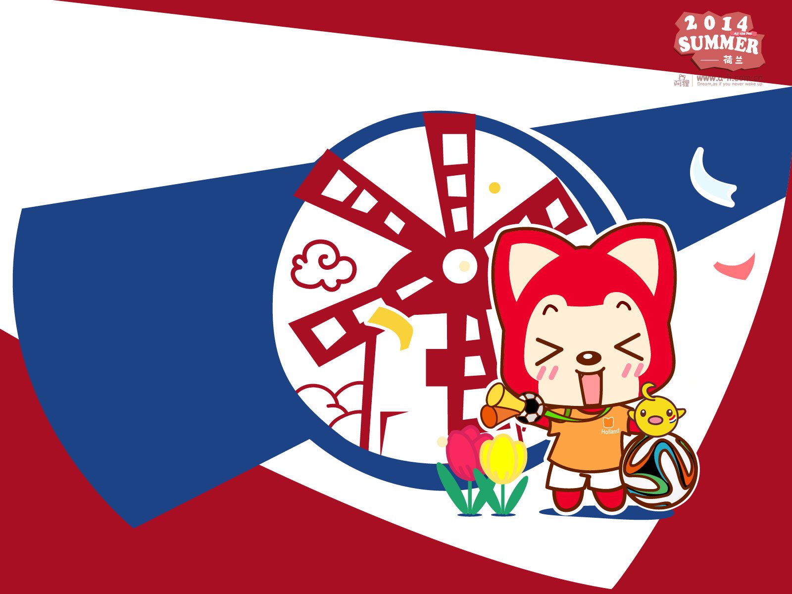 阿狸,世界杯,荷兰